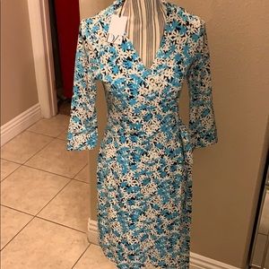 NWT Diane VonFurstenberg New Julian Two Wrap Dress